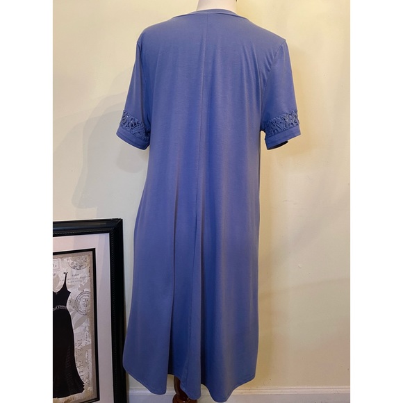 Torrid Dress Size 1 Short Sleeves Lace Fit &Flare Spandex - Picture 4 of 8